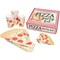 Pizza Party Supplies Kit, Includes Plates, Napkins and Cups (Serves 24 Guests)